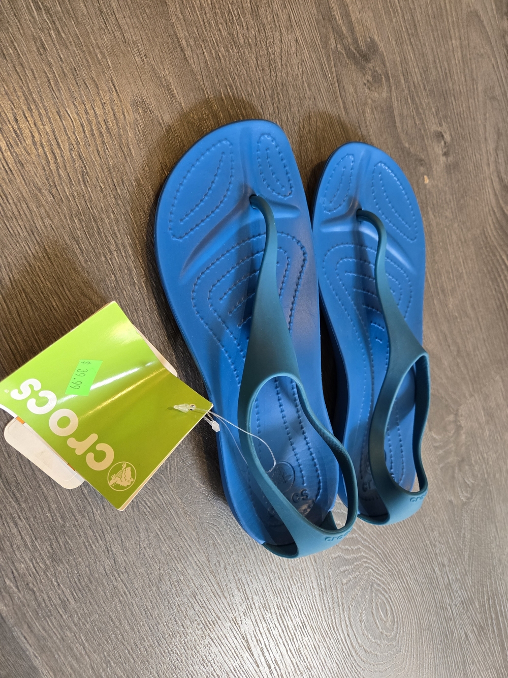 Blue Sexi Flip Sandals